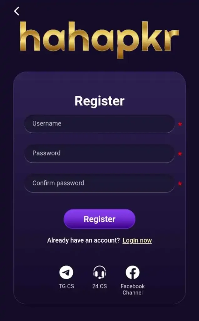 HahaPkr download APP