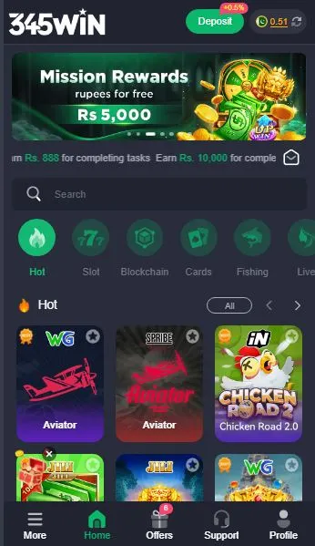 345WIN game download apk