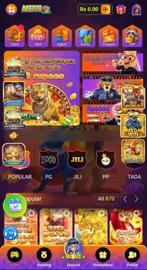 ACE778 game download apk