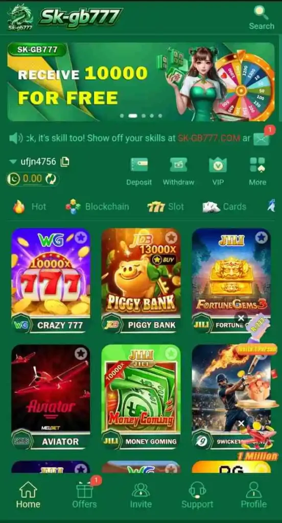 SK GB777 Game Login