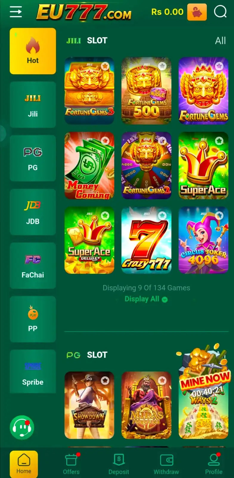 Eu777 Game APK Download
