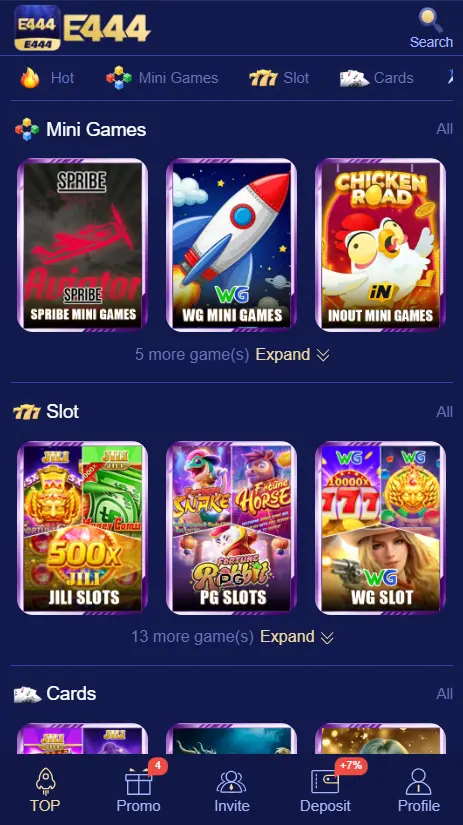 e444 game apk