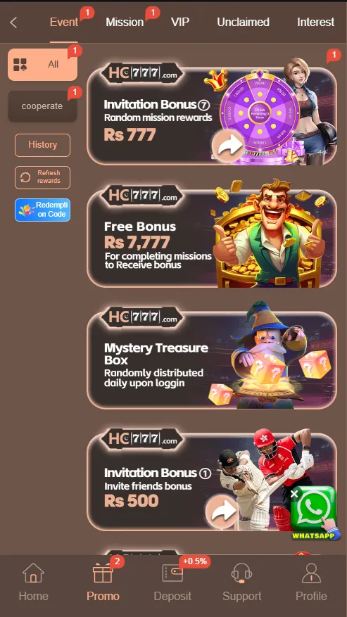 hc777 game